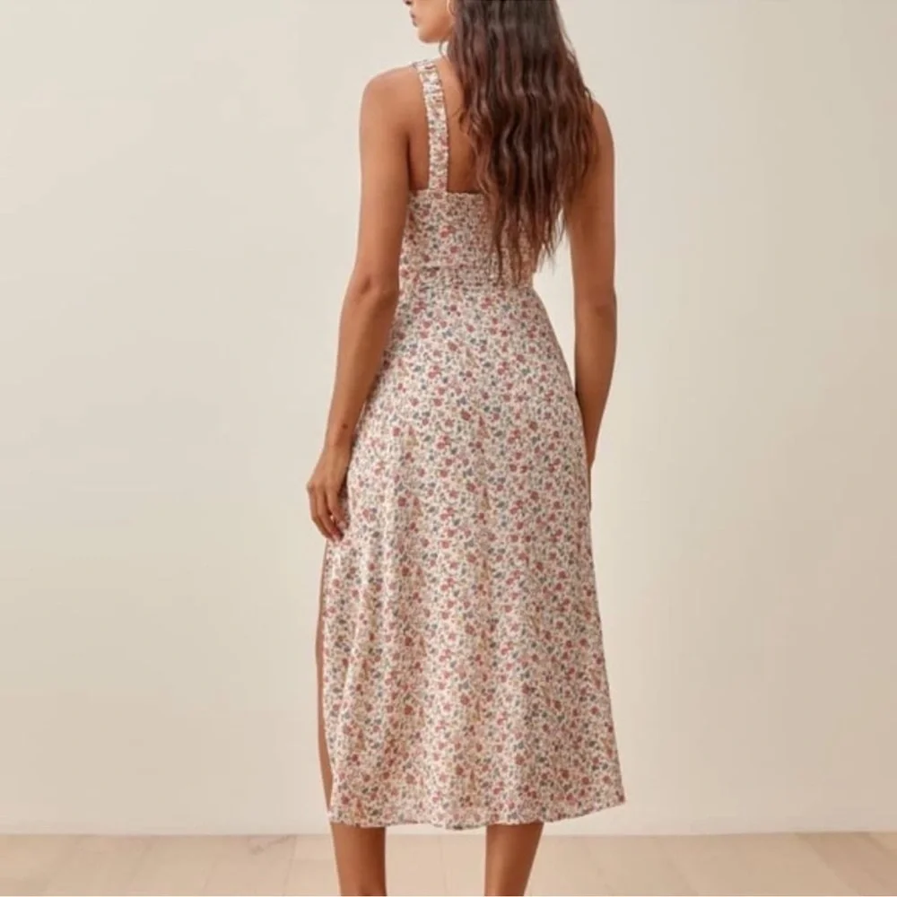 THE REFORMATION Dominique Dress in Ronan - Picture 3 of 7